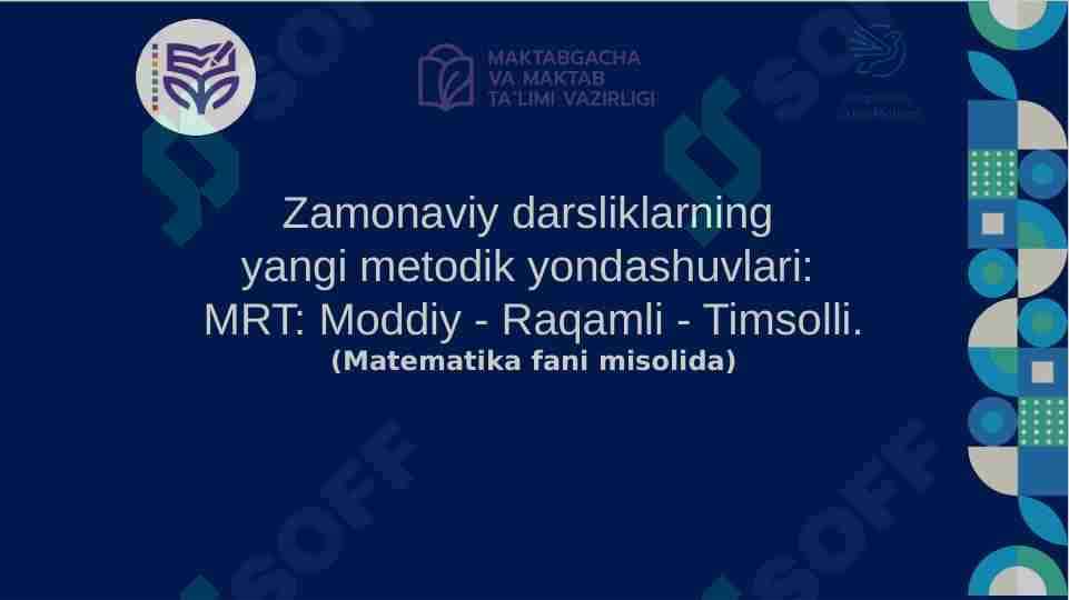 Yangi metod yondashuv 1