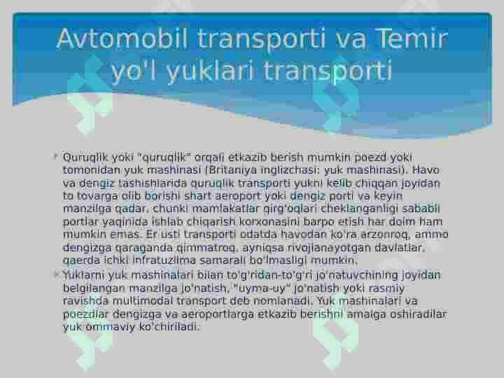 Yuk tashish 4