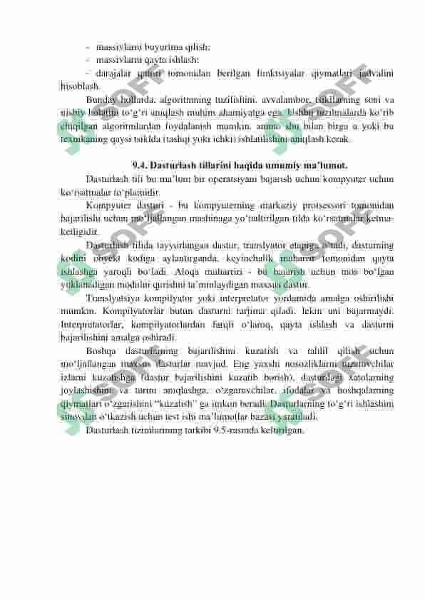 ALGORITMLASHTIRISH VA DASTURLASH ASOSLARI 6