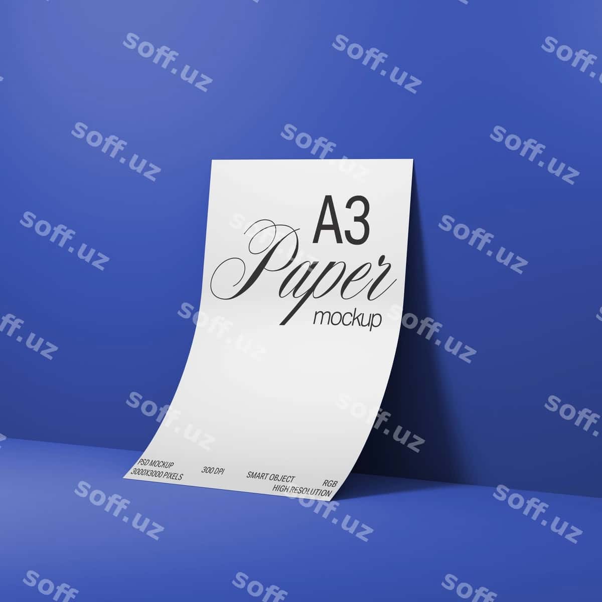 A3 paper mockup | A3 paper mockup 1