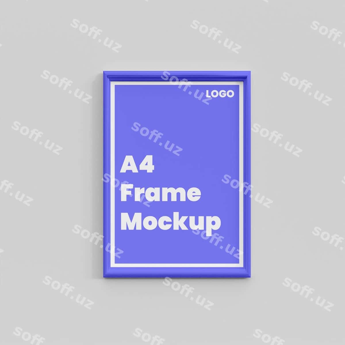 A4 freym mockup | A4 frame mockup 1