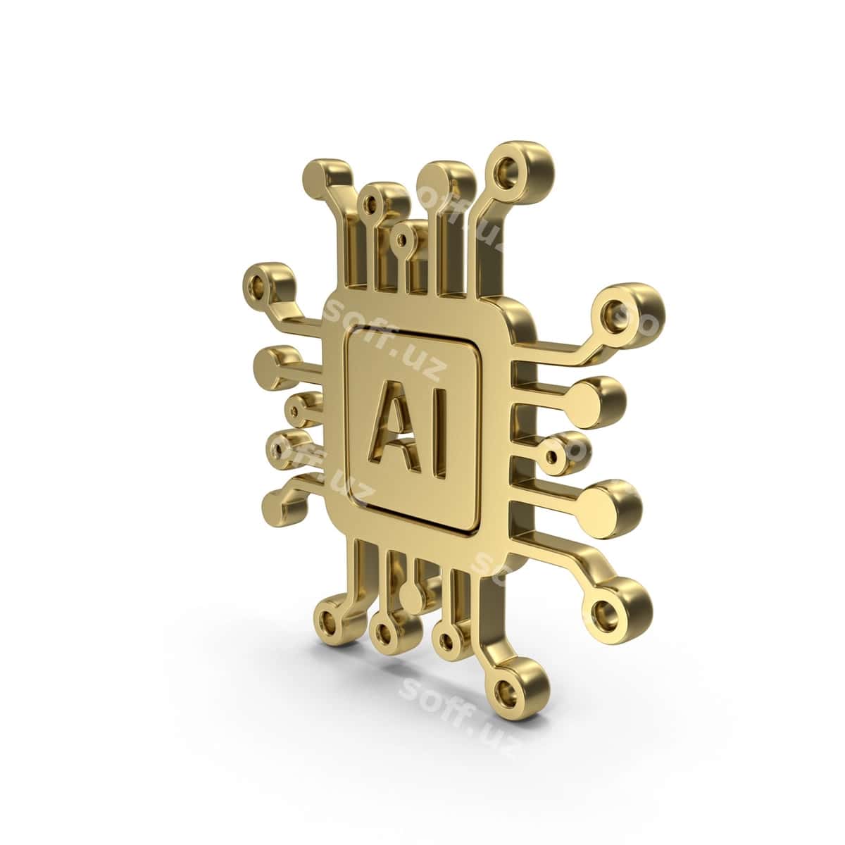 AI texnologiyasi 3D modeli | Ai technology 3d model 1