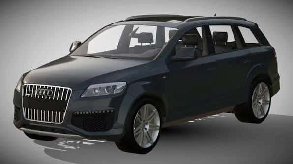 Audi Q7 V12 TDI 2009 3d model 1