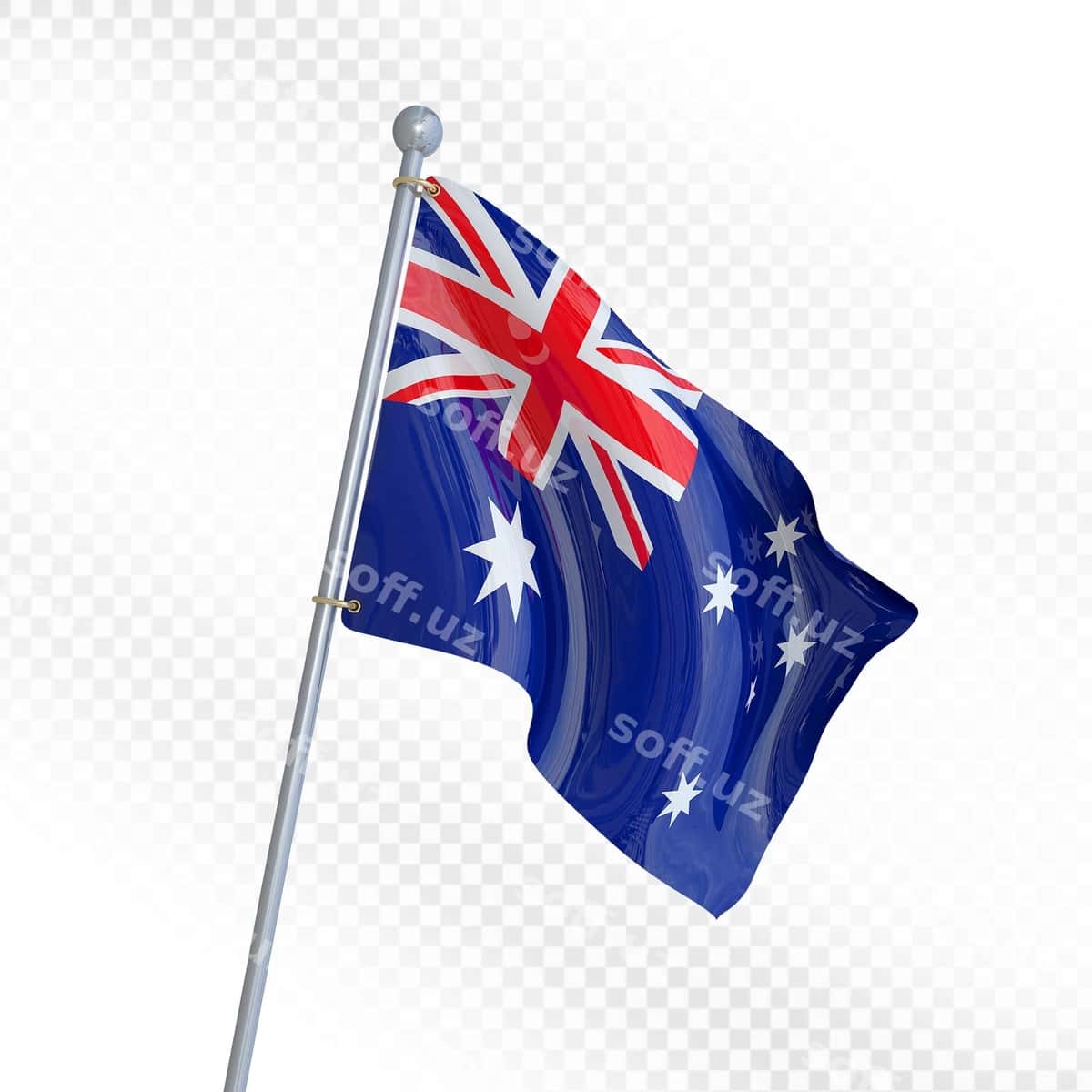 Avstraliya bayrog'i uchun stoyka | Australian flag waving pole 1