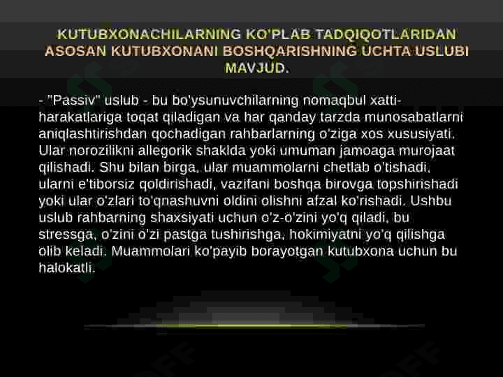 Kutubxona raxbarlarining axloqiy normalari 3
