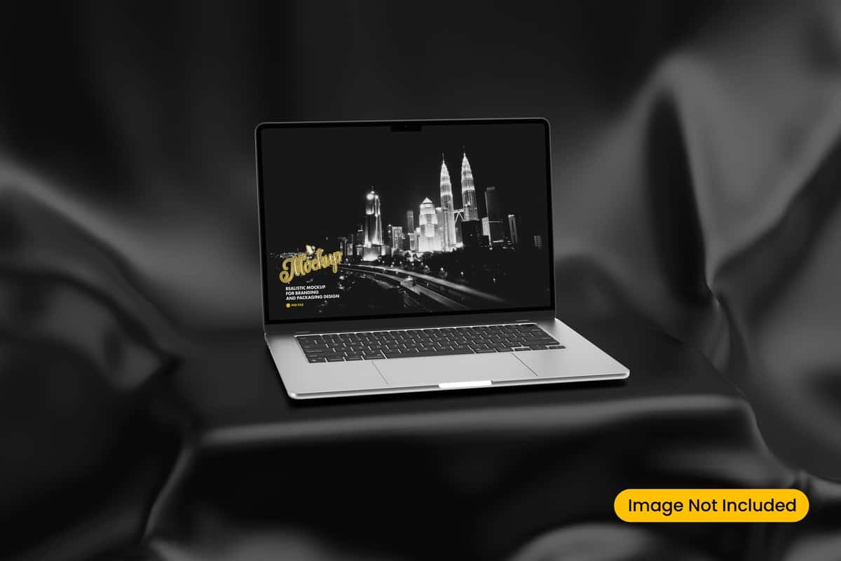 Noutbuk maketi bosqichi | Notebook mockup stage 1