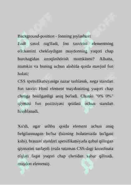 Background, Gradient   orqa fonga rasm qoyish, rang qo’shish 2