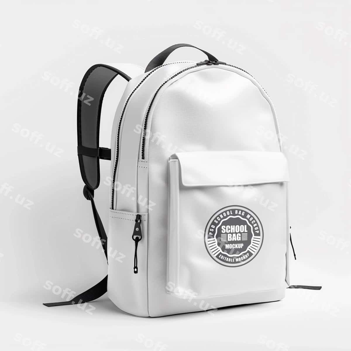 Ryukzak logotipi maketi | Backpack logo mockup 1