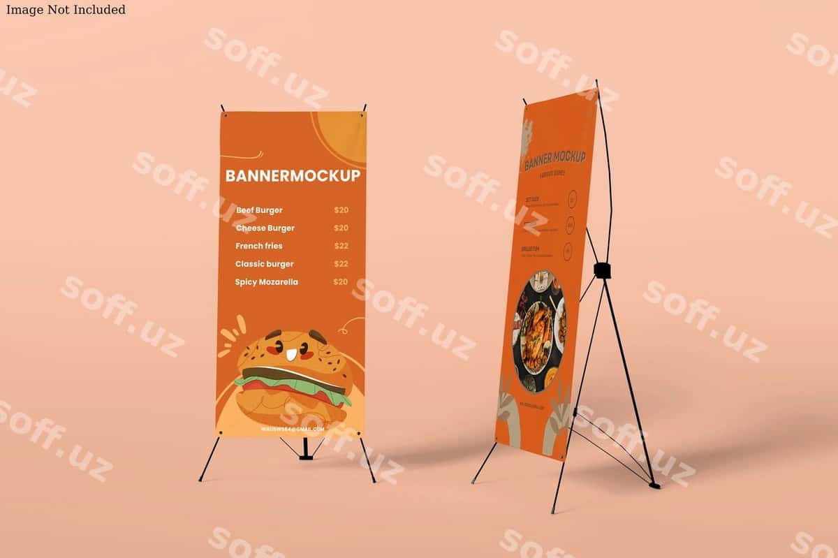 Banner namunasi | Banner mockup 1