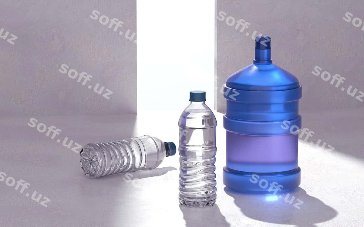 Katta plastik su flakon | Big plastic water bottle 1