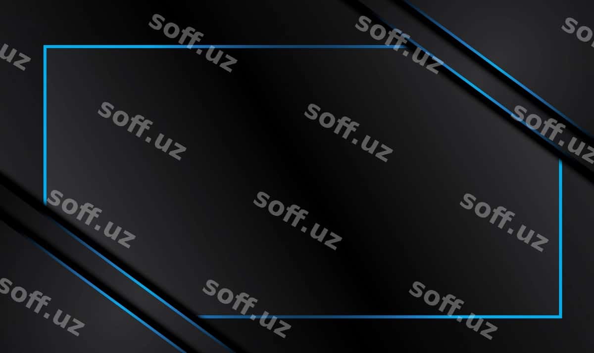 Qora ko'k orqa fon | Black blue background 1