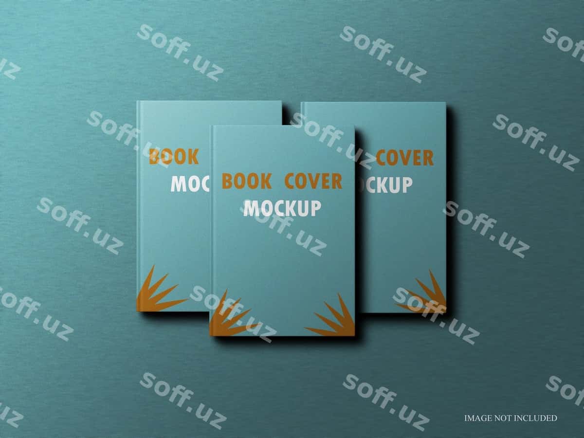 Kitob muqovasi maketi | Book cover mockup 1