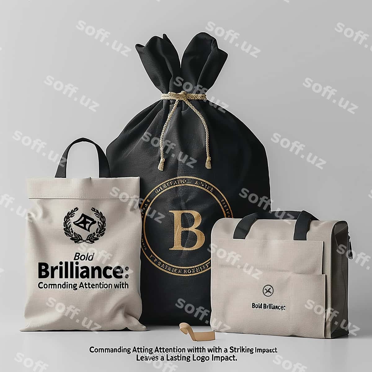 Brend identiteti namunasi | Brand identity mockup 1