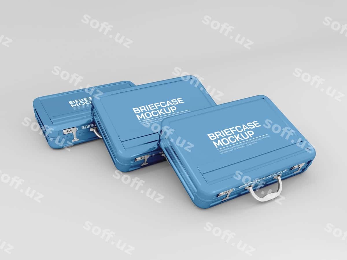 Portfel maketi | Briefcase mockup 1