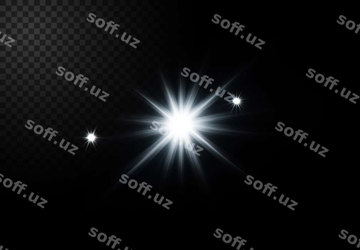 Yorqin yulduzlar qora fonda | Bright stars black background 1
