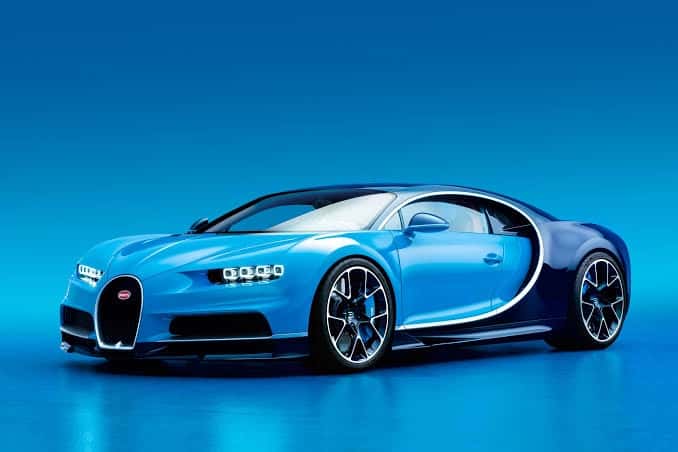 2017 Bugattin Chiron 3d model 1
