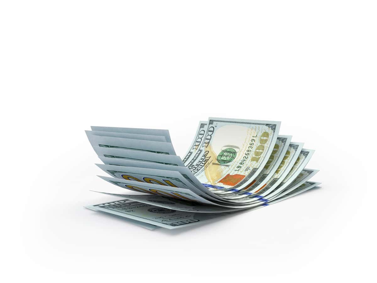 To'plamli dollar qog'ozlari | Bundle rolled dollar bills 1