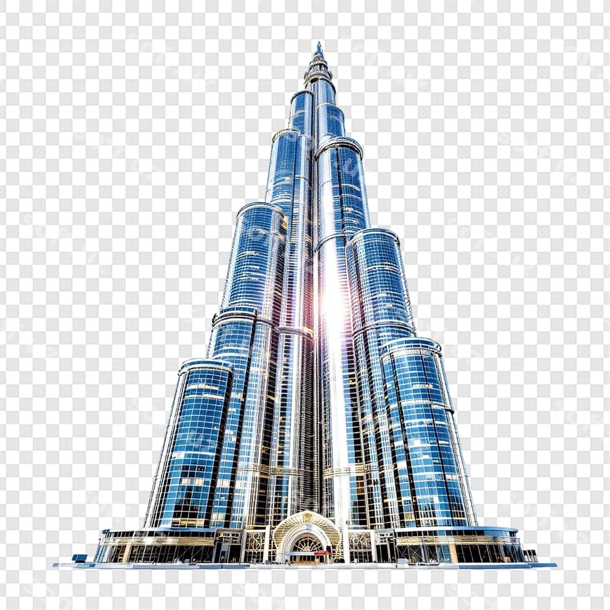 Dubaydagi mashhur Burj Xalifa osmono'par binosi | Burj khalifa iconic skyscraper dubai 1