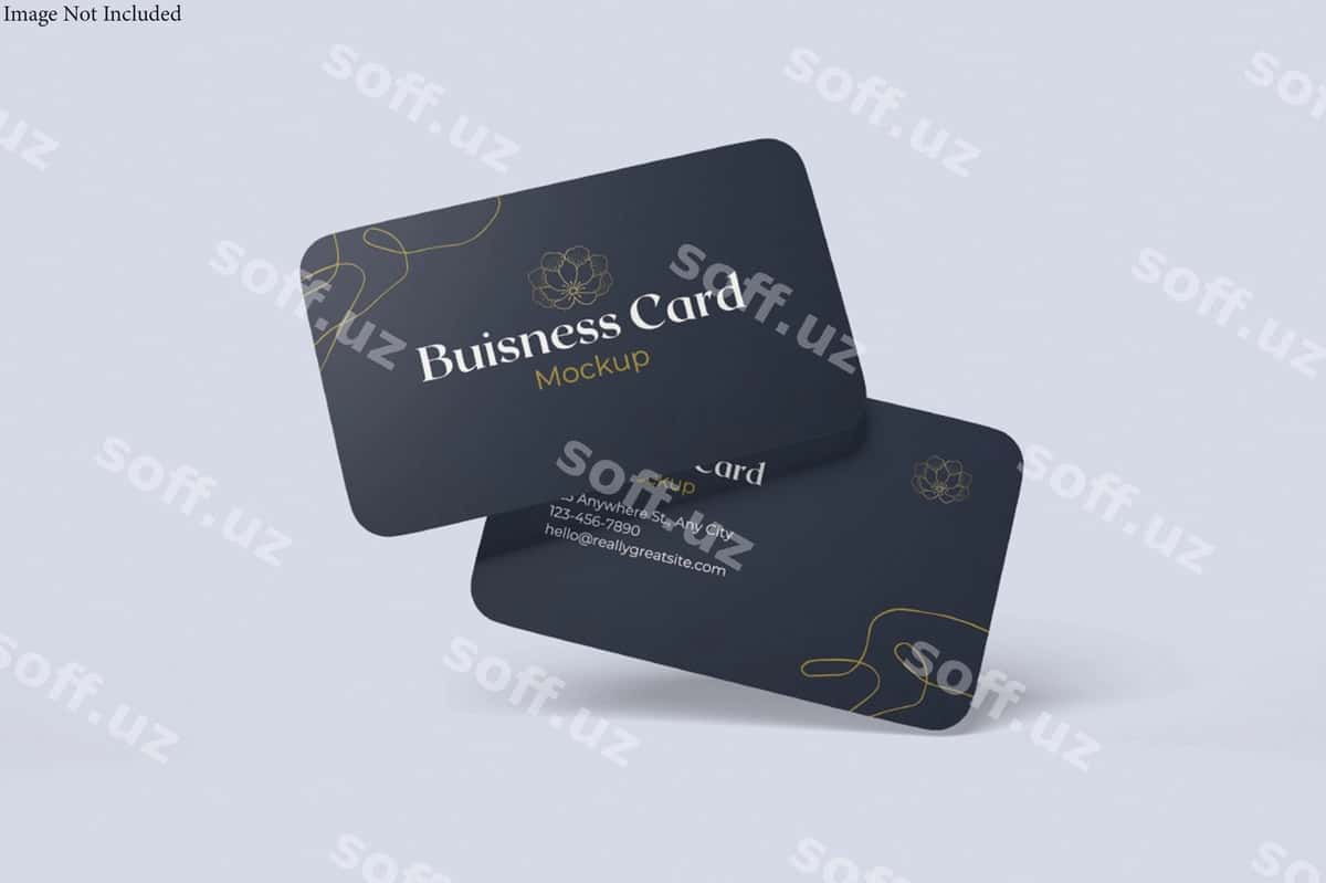 Vizitka maketi | Business card mockup 1