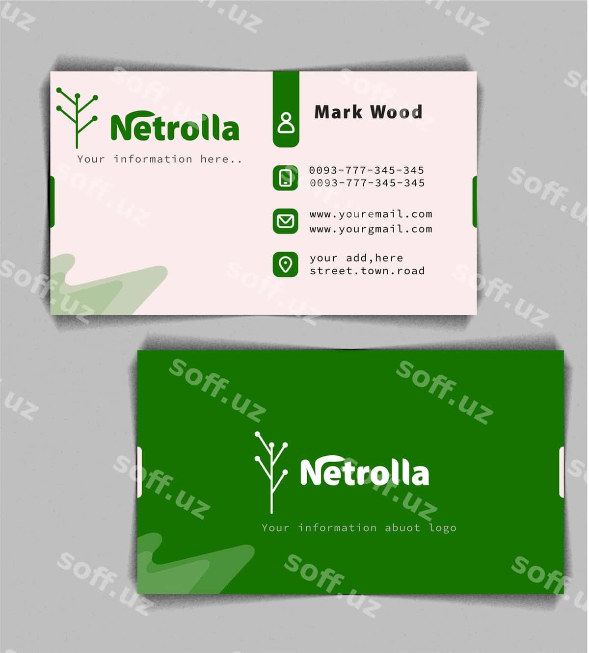 Biznes karta | Business card 1