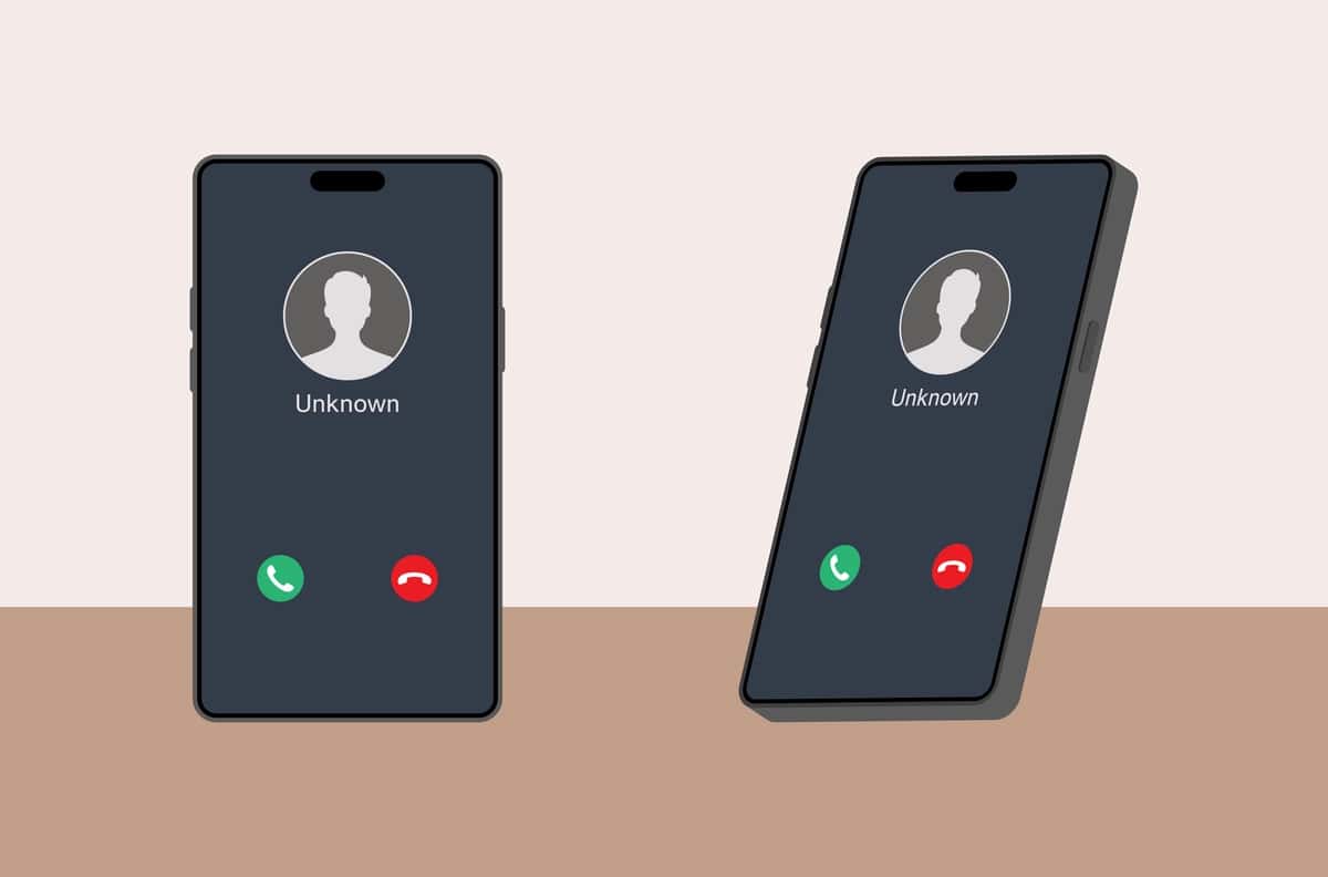 Noma'lum qo'ng'iroq qiluvchi firibgarning kiruvchi qo'ng'irog'i notanish yolg'on odam bilan | Incoming call from unknown caller scammer stranger hoax person with 1