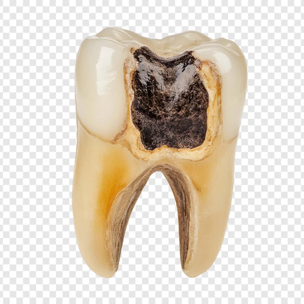 Izolyatsiya qilingan tish shaffof | Tooth isolated transparent 1