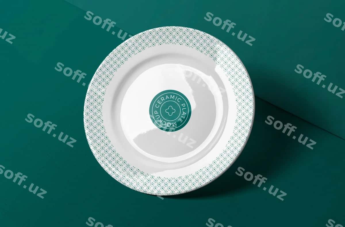 Keramika diska namunasi | Ceramicplatemockup 1