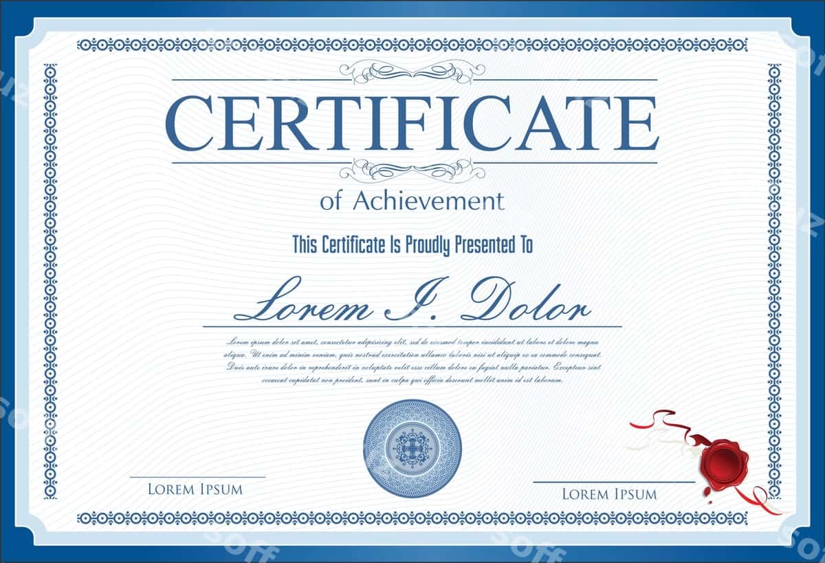Guvohnoma | Certificate 1