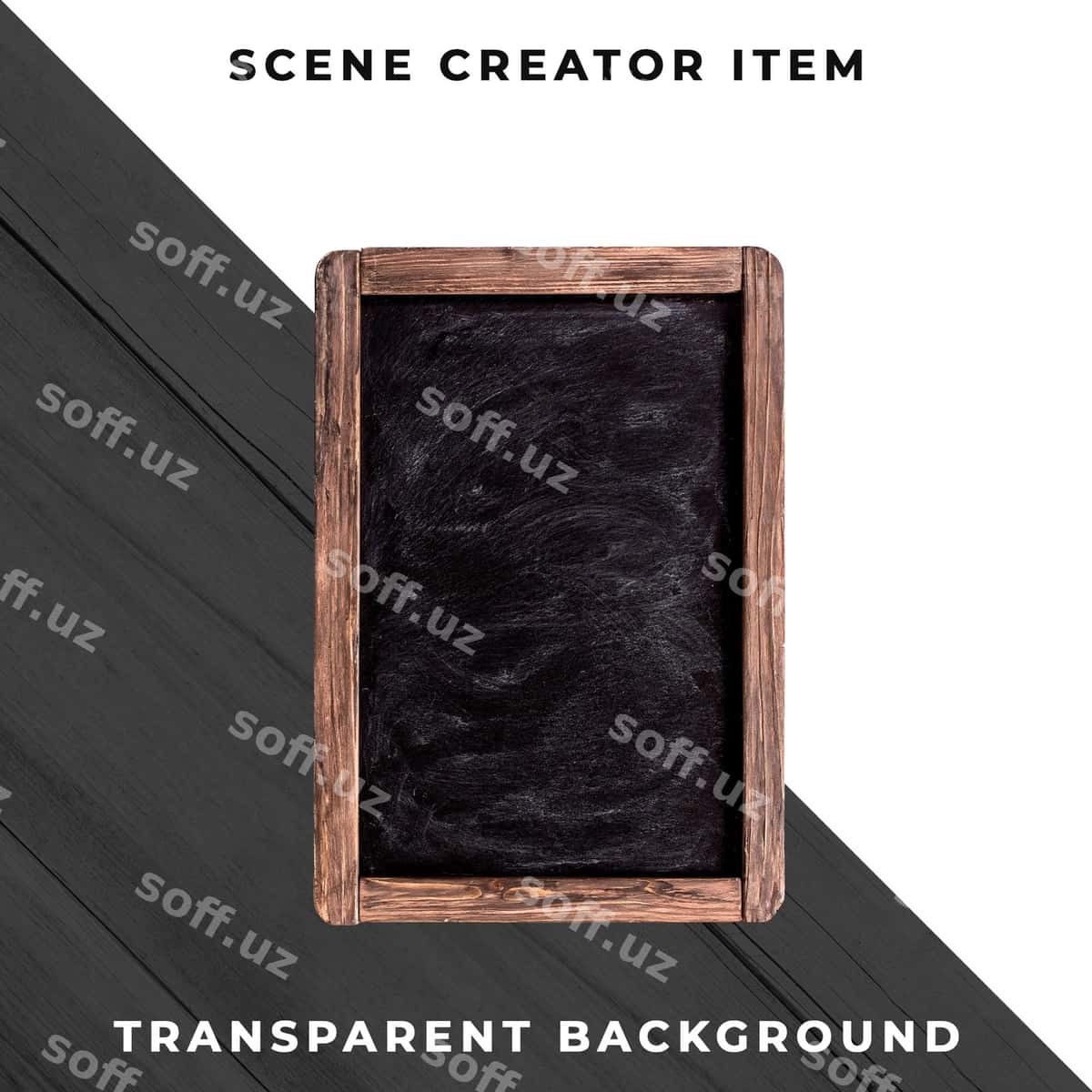 Doska shaffof orqa fonda | Chalkboard transparent background 1