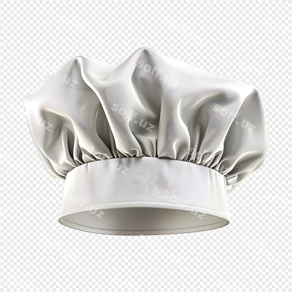 Oshpaz boshlig'i ajraltirilgan shaffof fon | Chef hat isolated transparent background 1