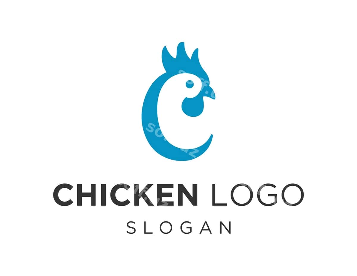 Tovuq logo dizayni | Chicken logo design 1