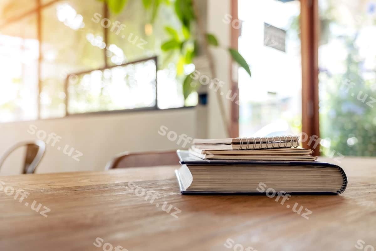 Yaqin kitoblar jadvali | Close up books table 1