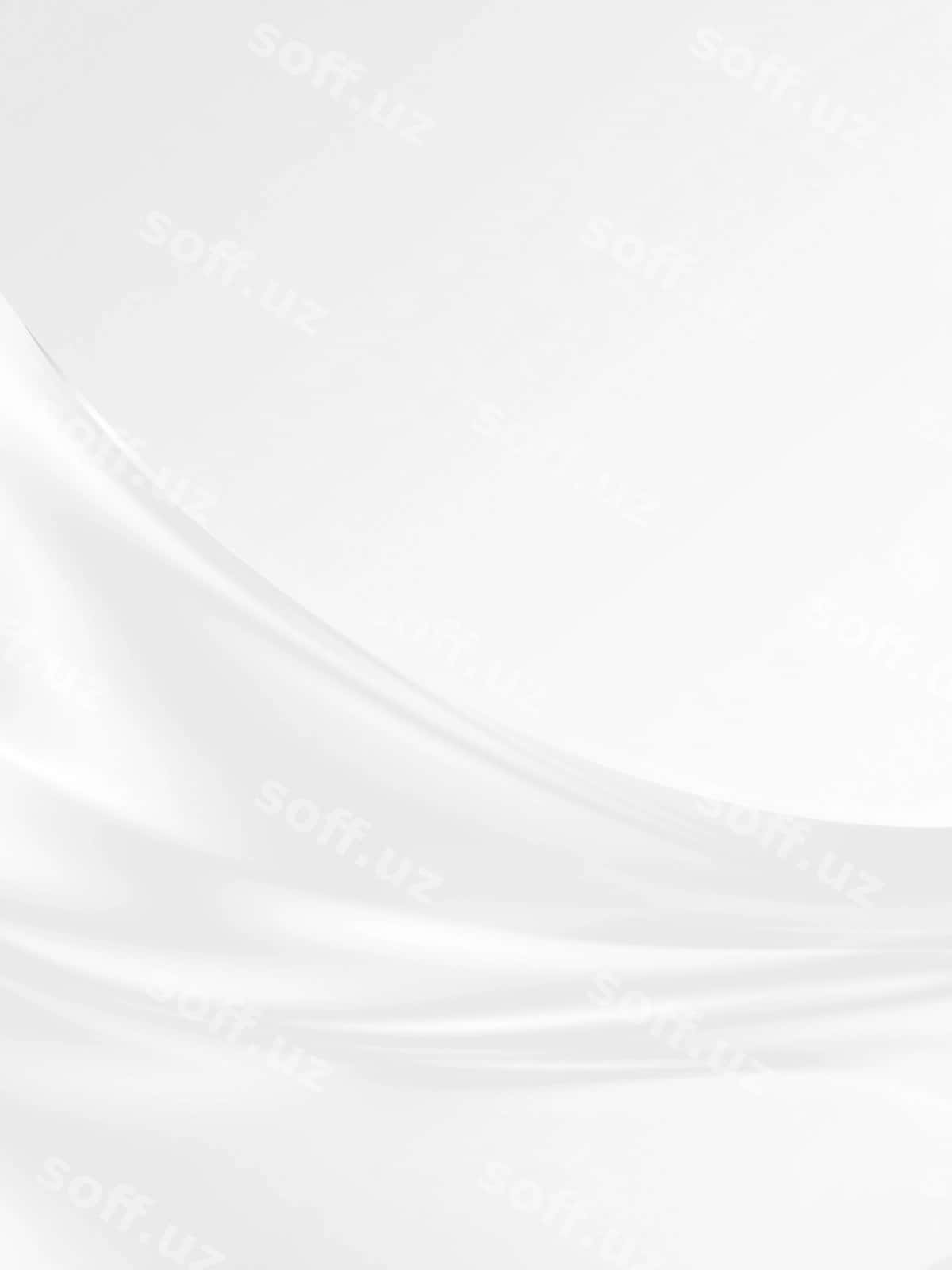 Fon sifatida oq atlas matoning yaqin tasviri | Closeup white satin fabric as background 1