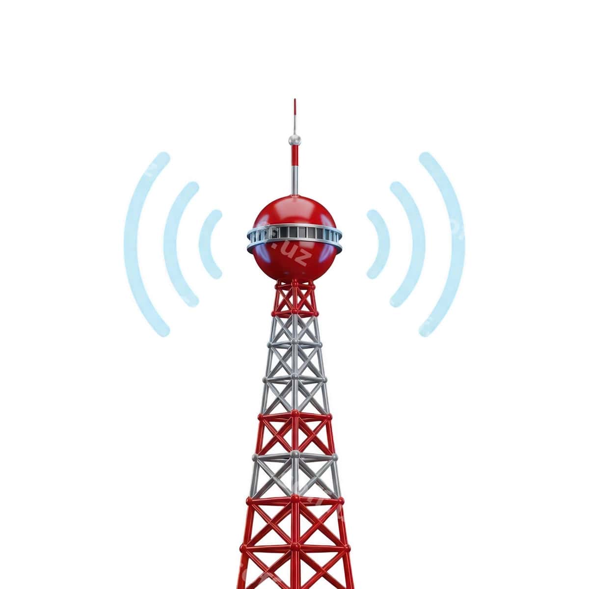 Kommunikatsiya kula signallar tarqatuvchi | Communication tower transmitting signal 1