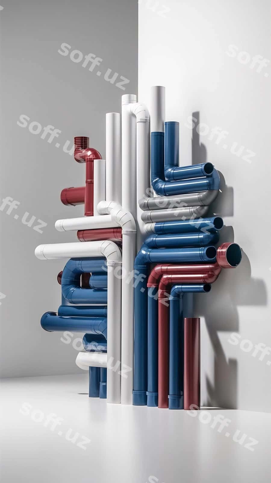 Qurilish PVX quvurlari tarkibi | Construction pvc pipes composition 1