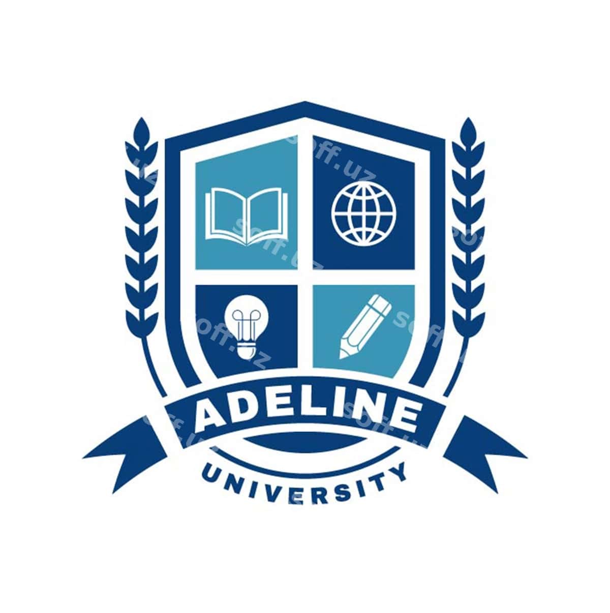 Ijodiy ta'lim logotipi dizayni vektori | Creative education logo design vector 1