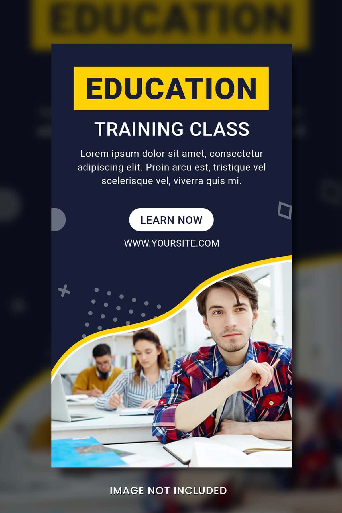 Maktabgacha ta'lim banneri instagram posti | Back school education banner instagram post 1