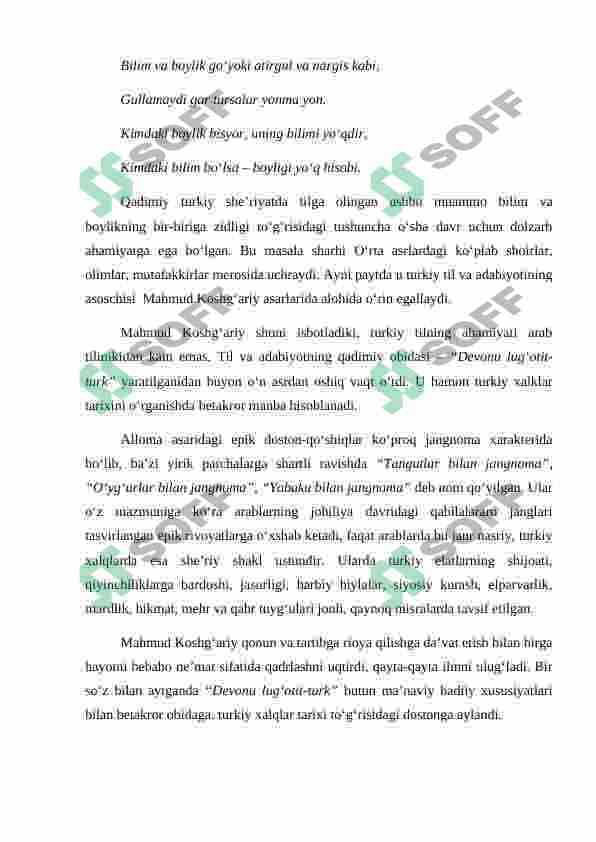 MAXMUD QOSHG‘ARIYNING IJTIMOIY BILIMLAR RIVOJIGA QO‘SHGAN HISSASI 4
