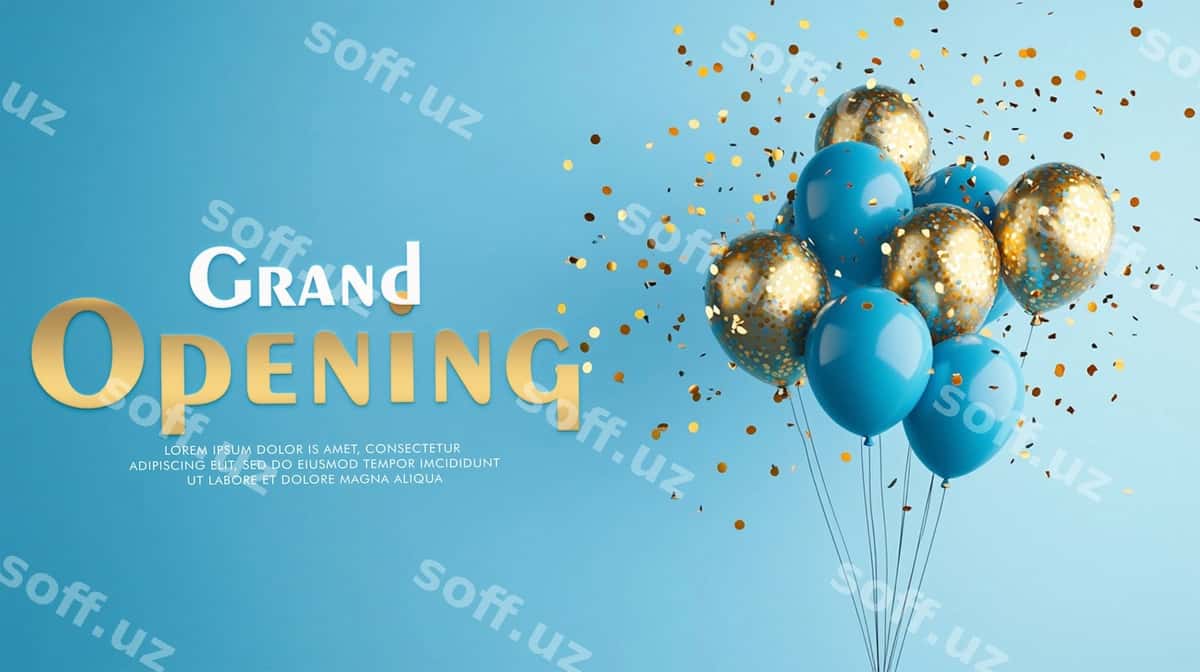 Bezatish grand açılış sharqillar bilan | Decoration grand opening with balloons 1
