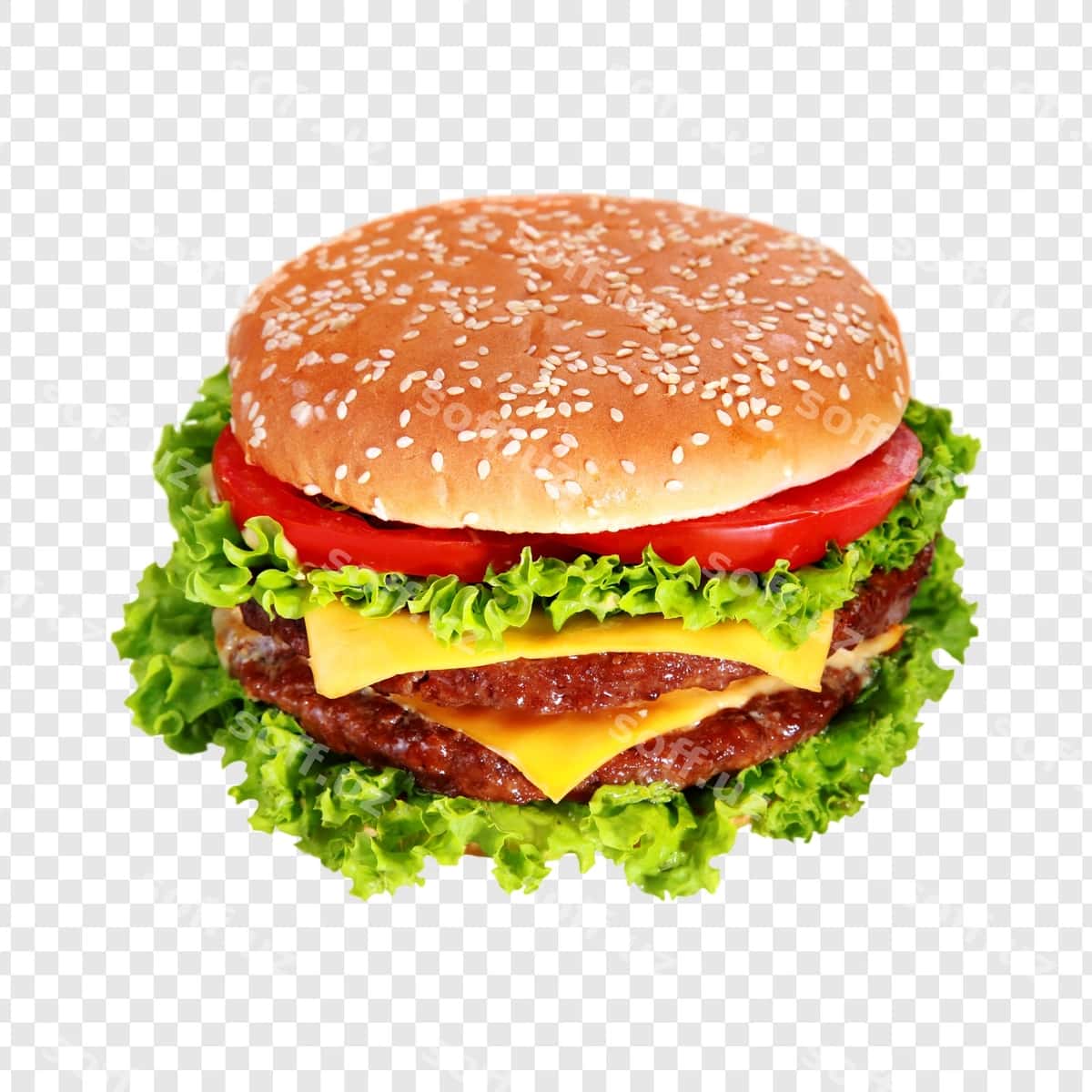 Mazali ikki kishilik cheeseburger | Delicious double cheeseburger 1