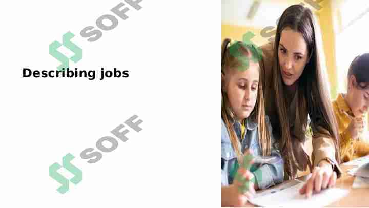 Describing jobs 1