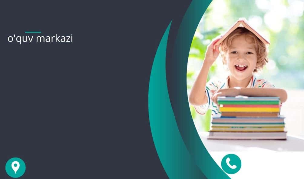 o'quv markaz uchun reklama banneri 1