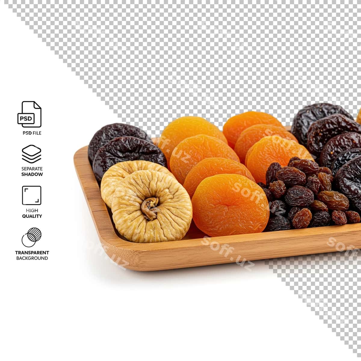 Qurutilgan meva aralashmasi | Dried fruit mix 1