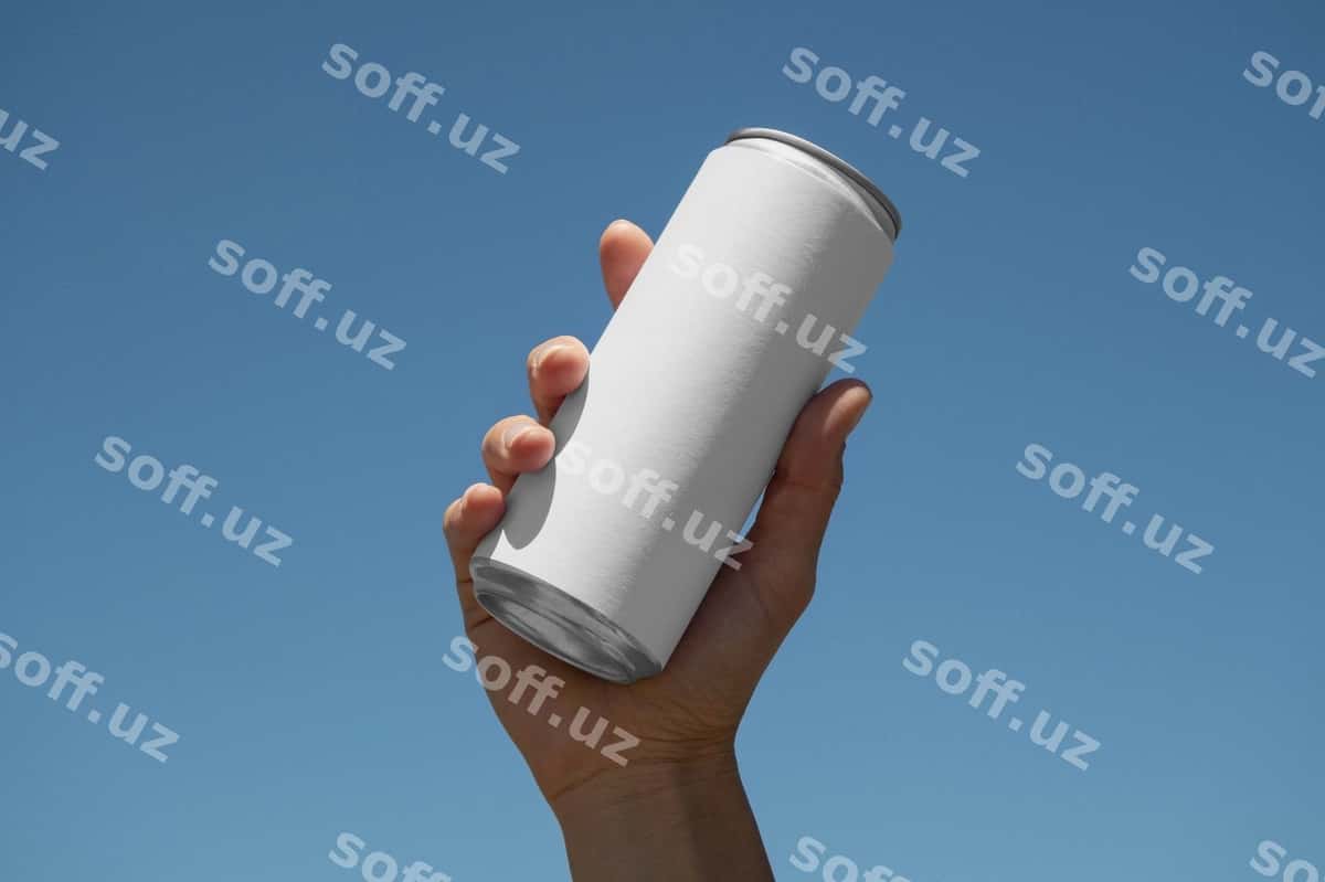 Ichimlik namuna kocha | Drink mockup street 1