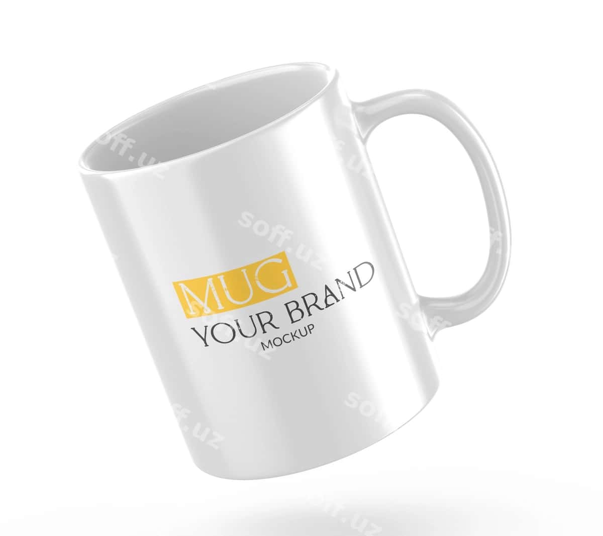 Ichimlik kossasi namuna dizayni | Drink mug mockup design 1
