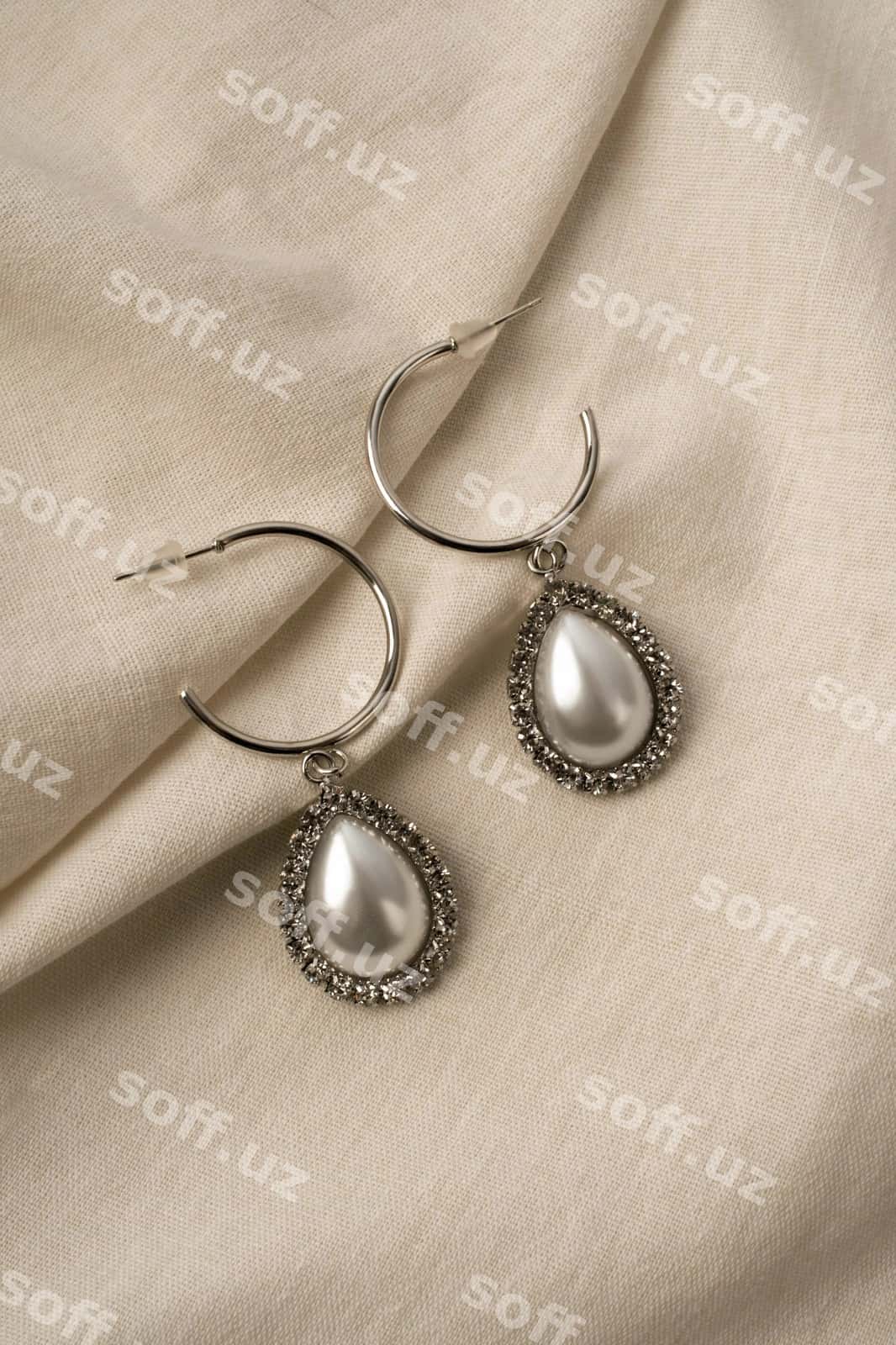 Siringa qadoqlash namuna dizayni | Earring packaging mockup design 1