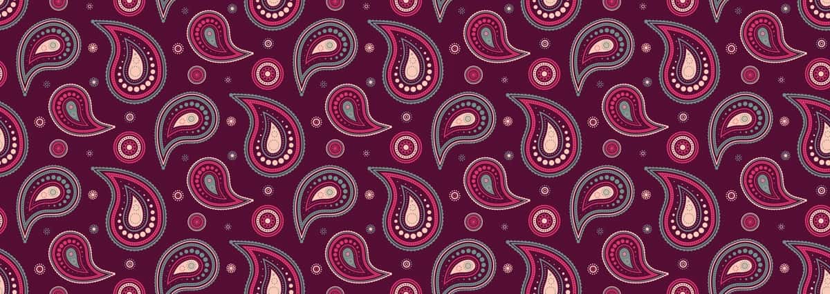 Yorqin plakat liboslari badiiy an'ana milliy g'arbiy peysli | Vibrant poster dress artistic tradition national western paisley 1
