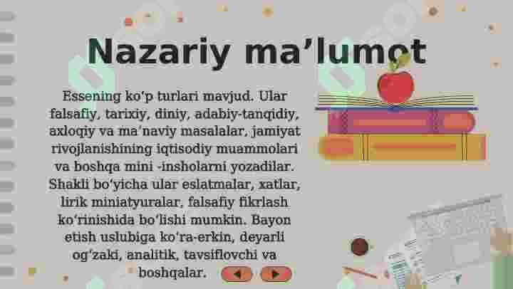 esse turlari 4