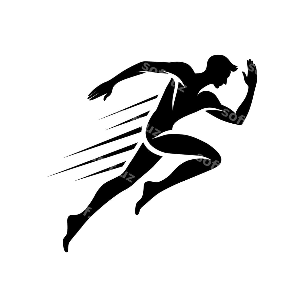 Tez yulg'ochi soya | Fast runner silhouette 1