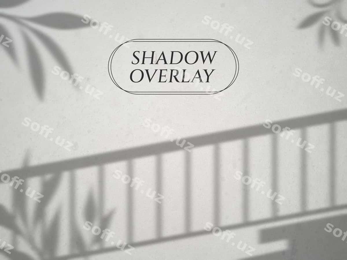 Chempoy soya qatlami | Fence shadow overlay 1